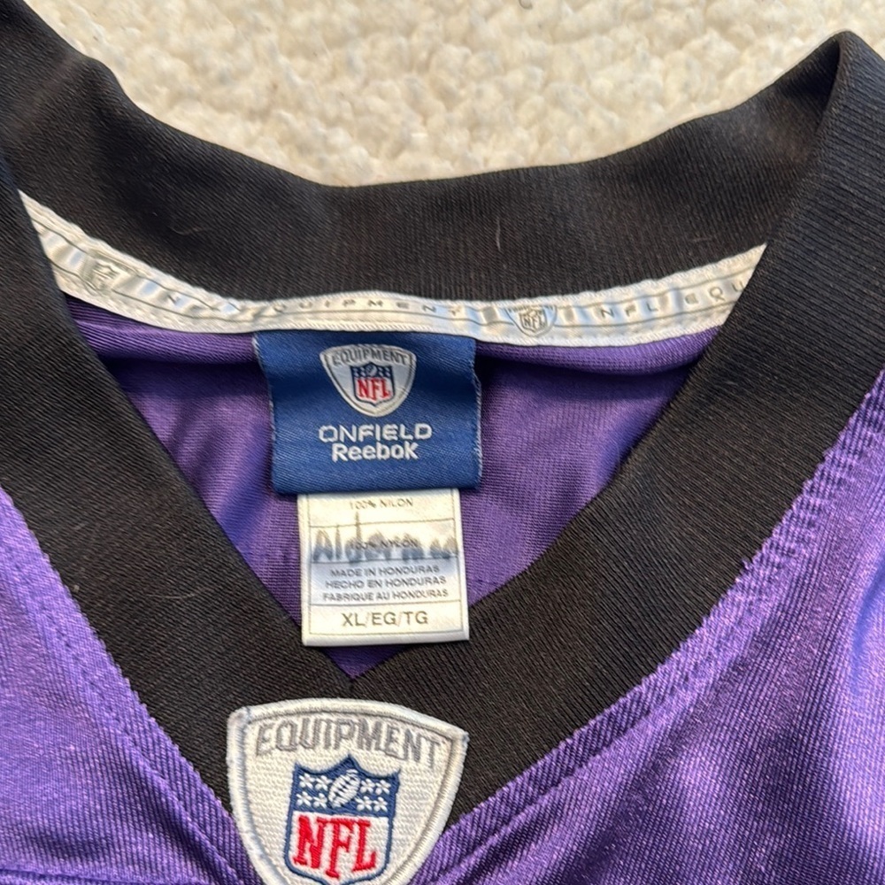 Vintage Reebok NFL On Field Michael OHER #74 Ravens Football Jersey. - Picture 2 of 8